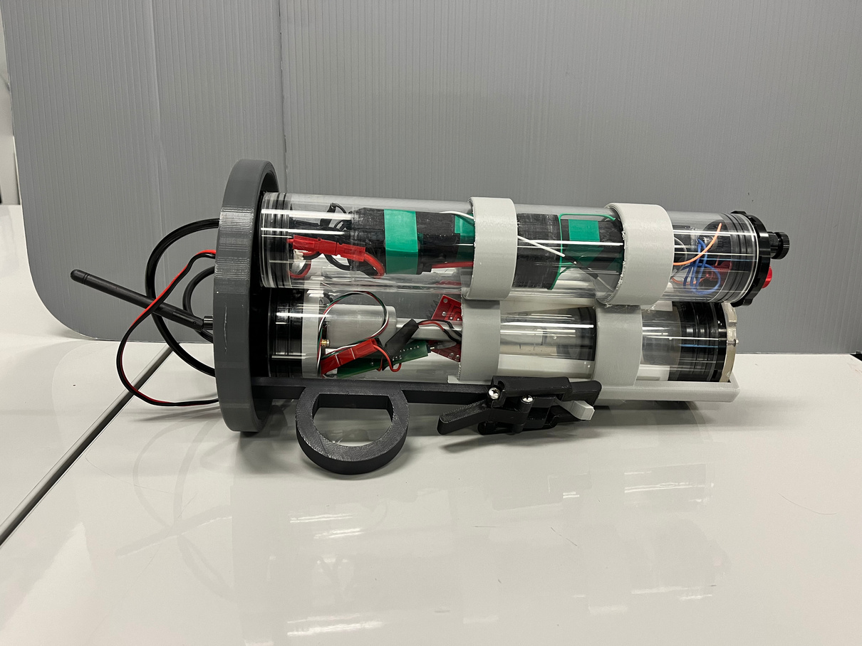 Geoff's dual-enclosure pressure housing with embedded electronics